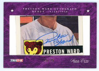 Preston Ward 2008 Autographed Tristar Signa Cuts