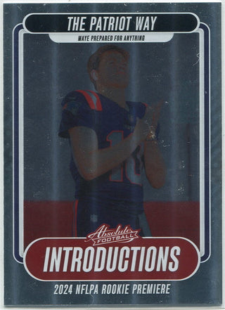 Drake Maye 2024 Panni Absolute Introductions RC #I-DME