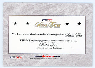 Preston Ward 2008 Autographed Tristar Signa Cuts