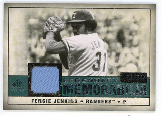 Fergie Jenkins 2008 Upper Deck SP Legendary Memorabilia Patch Relic #LM-FJ