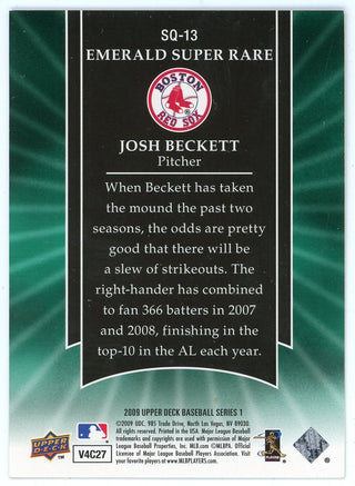 Josh Beckett 2009 Upper Deck Starquest #SQ-13