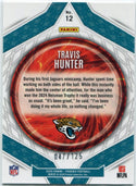Travis Hunter 2025 Panini Phoenix Paragon Bronze Pandora Prizm RC #12 47/125