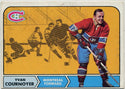 Yvan Cournoyer 1968 - 1969 Topps Card #62