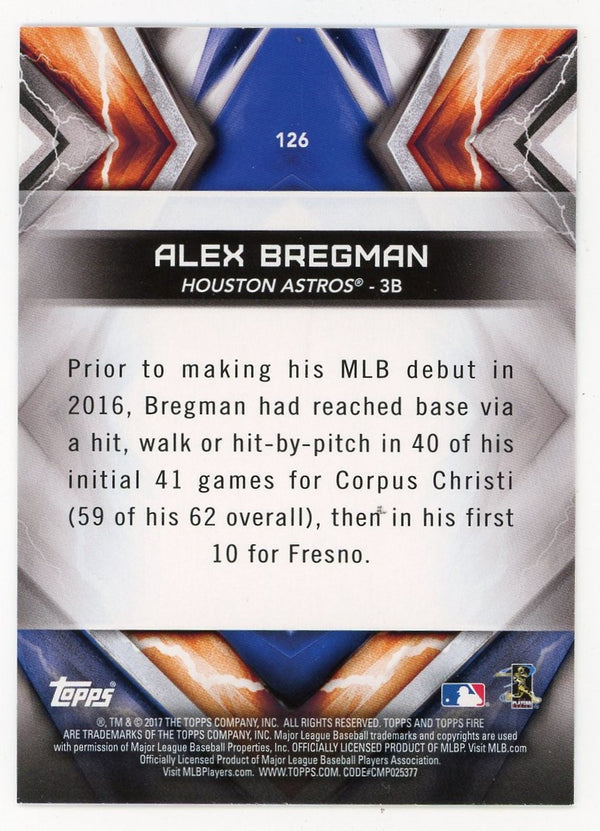 Alex Bregman 2017 Topps FIR #126 Card