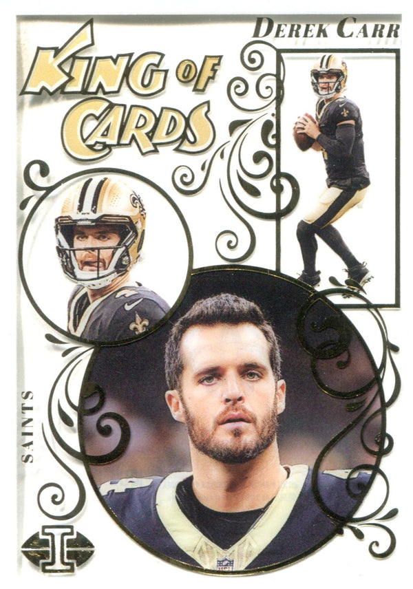 Derek Carr 2023 Panini Illusions Card #5