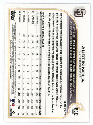 Austin Nola 2022 Topps Chrome #USC32