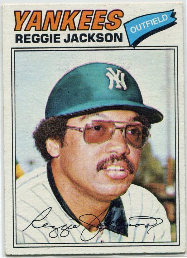 Reggie Jackson 1977 Topps Card #10
