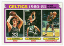 Celtics 1980-81 Team Leaders Topps Card #45