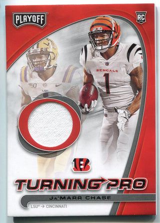 JOSH JACOBS 2019 PANINI PLAYOFF TURNING PRO ROOKIE JERSEY