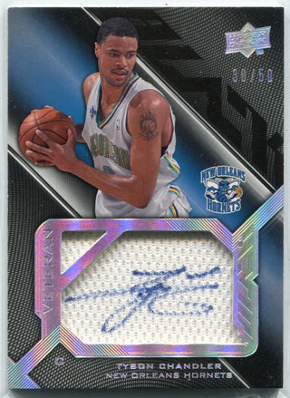 Tyson Chandler 2008 - 2009 Upper Deck Black Jersey/AUTO #SPV-TC 30/50