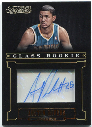 Austin Rivers 2012 - 2013 Panini Timeless Treasures Glass Rookie Autographed RC 430/499