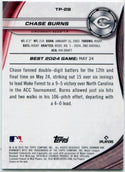 Chase Burns 2024 Bowman's Best RC #TP-28
