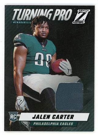 Jalen Carter 2023 Panini Zenith Turning Pro Patch Relic #TPM-JCR