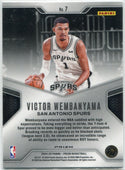Victor Wembanyama 2024 - 2025 Panini Prizm Dominance Silver Prizm Card #7