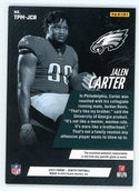 Jalen Carter 2023 Panini Zenith Turning Pro Patch Relic #TPM-JCR