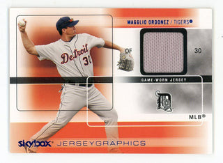 Magglio Ordonez 2005 Fleer Skybox Jersey Graphics #LG-MO Card
