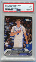 Cooper Flagg 2025 Bowman U Now March Madness Card #2 PSA Graded 9