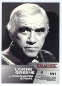 Lorne Greene Battlestar Galactica Card #W1