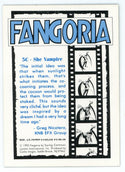 She Vampire 1992 Fangoria #5C