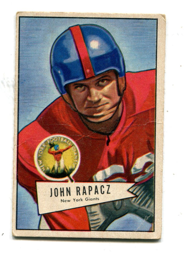 John Rapacz 1952 Bowman #131 Card