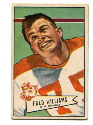 Fred Williams 1951 Bowman #121 Card