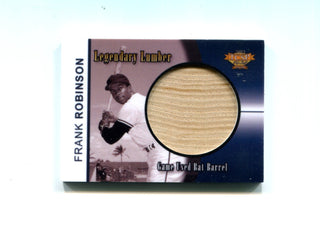 Frank Robinson 2013 Tri City Legendary Lumber Game-Used Bat #MemB07 27/50 Card
