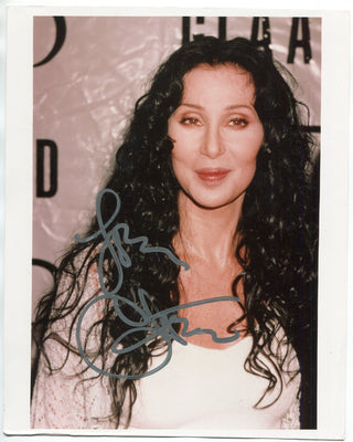 Cher Autographed 8x10 Photo