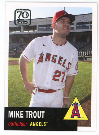 Mike Trout 2021 Topps 70 Card #70YT-3