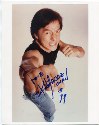Jackie Chan Autographed 8x10 Photo
