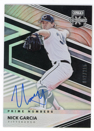 Nick Garcia 2020 Panini Elite Extra Edition Autographed #79