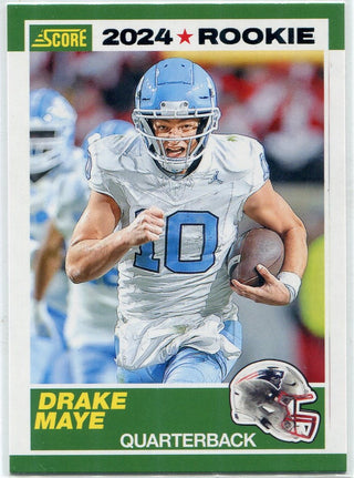 Drake Maye 2024 Panini Score RC #3