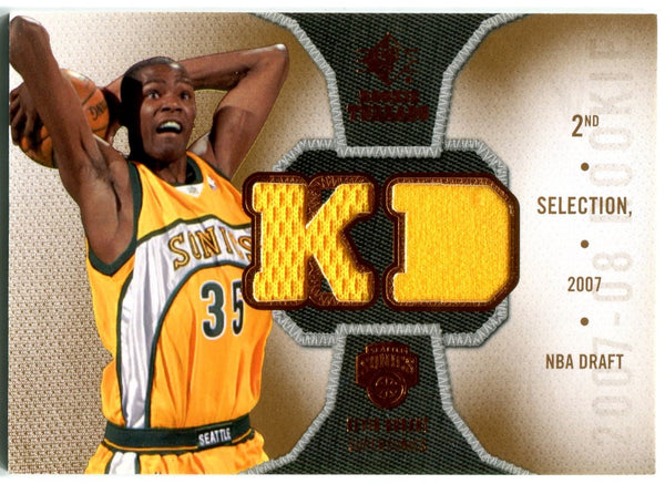 Kevin Durant Upper Deck Rookie Threads Jersey Card 2007