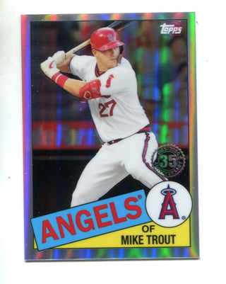 Mike Trout 2020 Topps 35th Anniversary #85TC Card