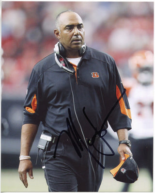 Marvin Lewis Autographed 8x10 Photo Cincinnati Bengals