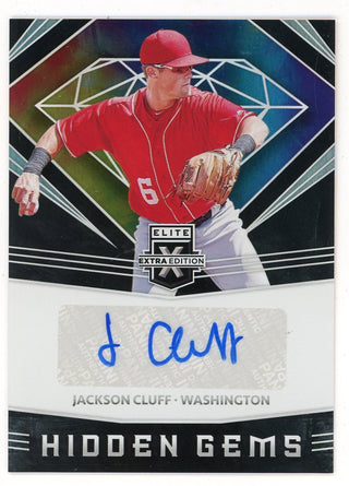 Jackson Cluff 2020 Panini Elite Extra Edition Auographed #HG-JC