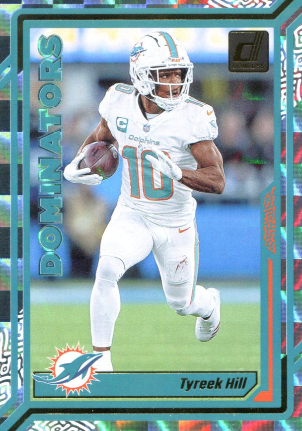 Tyreek Hill 2023 Panini Donruss Card