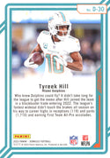 Tyreek Hill 2023 Panini Donruss Card