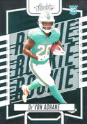 Devon Achane 2023 Panini Absolute Rookie Card #130