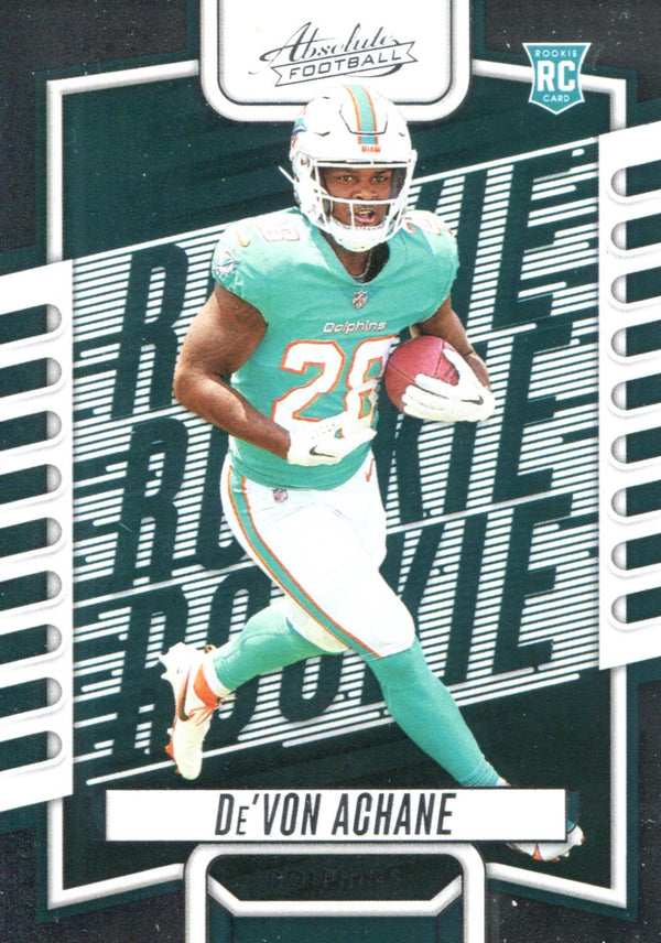 Devon Achane 2023 Panini Absolute Rookie Card #130