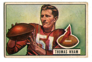 Thomas Wham 1951 Bowman #64 Card