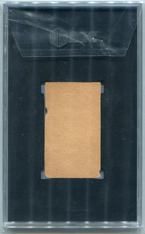 Will Cooper 1921 W516-2-2 Card #12 Hand Cut SGC Graded Authentic