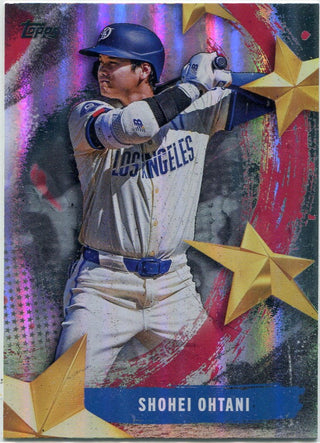 Shohei Ohtani 2025 Topps Stars Of MLB Card #SMLB-10