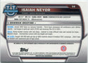 Isaiah Neyor 2022 Bowman Chrome University Autographed RC #56