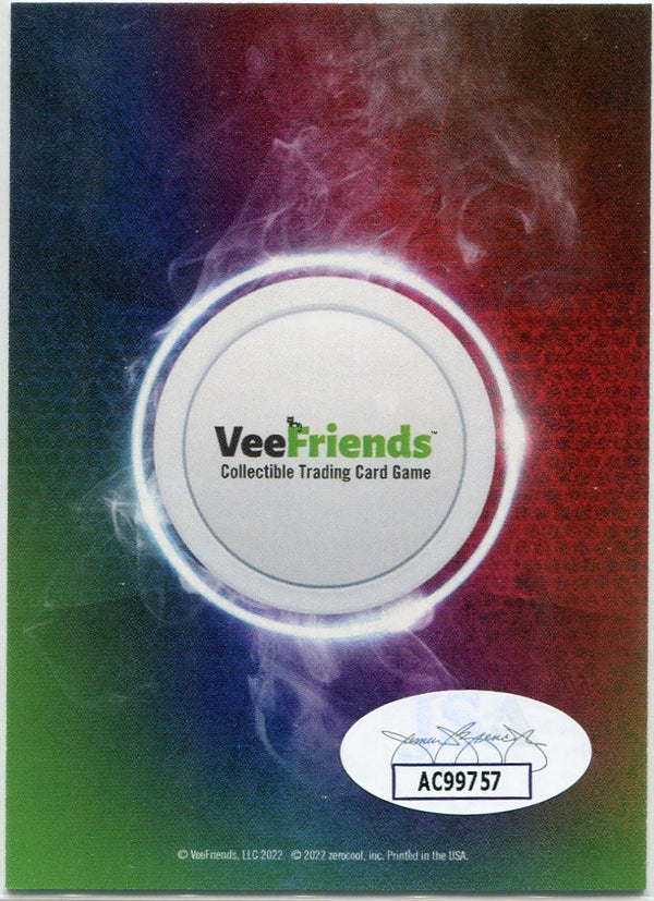 Gary "Vee" Vaynerchuk 2022 VeeFriends Articulate Armadillo Autographed Card (JSA)