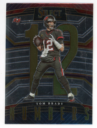 Tom Brady 2022 Panini Select Numbers #SN-7