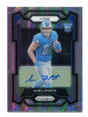 Sam LaPorta 2023 Panini Silver Prizm #332 Autographed Card