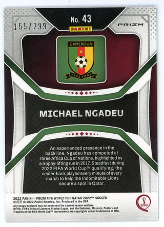 Michael Ngadeu 2022 Panini Prizm Fifa World Cup Qatar 2022 #43