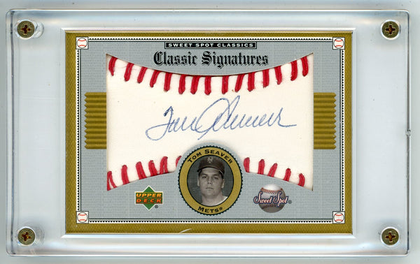 Tom Seaver 2002 Upper Deck Classic Signatures #S-TS