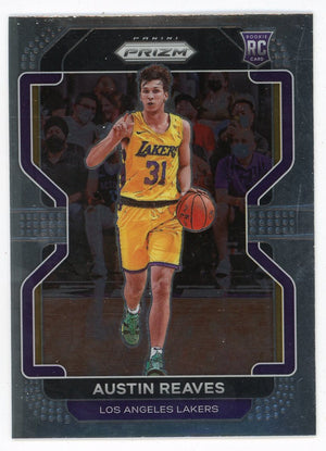 Austin Reaves 2021-22 Panini Prizm Rookie Card #165