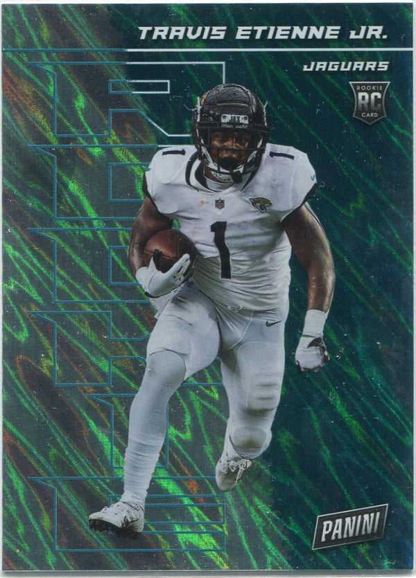Travis Etienne Jr. 2021 Panini Player of the Day Silver Parallel RC #64